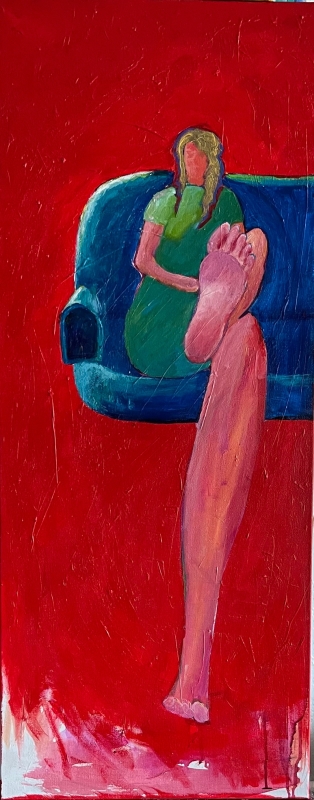 In The Red by artist dena wenmohs